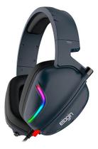 Headset Gamer Usb 7.1 Starbust Elogin Hs22 Preto Azul 2,2m Headset Gamer Usb 7.1 Starbust Elogin Hs22 Preto Azul 2,2m