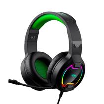 Headset Gamer Viper Pro Mamba com Microfone Omnidirecional removível RGB USB Preto