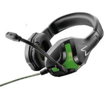 Headset Gamer Warrior Harve P2 Stereo Preto/Verde Ph298 - Warrior / Multilaser