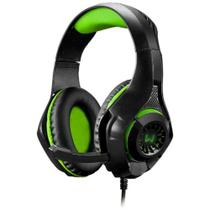 Headset Gamer Warrior Rama P3+USB Stereo Adaptador P2 LED - MULTILASER