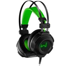 Headset Gamer Warrior Swan C/ Microfone PH225 - Preto/Verde - Multilaser