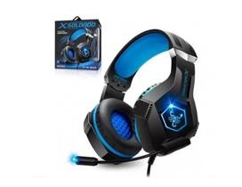 Headset Gamer Xsoldado Gh-X1000 Super Bass Com Led Infokit Headset Gamer Xsoldado Gh-X1000 Super Bass Com Led Infokit