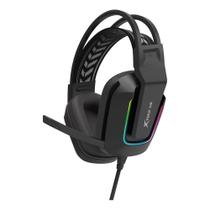 Headset Gamer Xtrike GH-712, Drivers 50mm, 7.1 Surround, Conexão USB e P2, Preto - GH-712