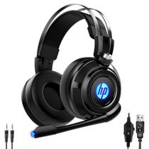 Headset gaming P2 + USB H200 Preto 8AA04AA HP