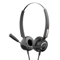 Headset HP DHE-8000, Drivers 30mm, USB, Plug And Play, Com Microfone Flexível, Compatível com Windows e Mac, Preto