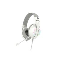 Headset HP DHE-8003U Gamer USB 7.1, RGB Dinâmico Cor Branca