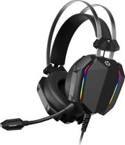Headset HP DHH-3215U Gamer USB 7.1, RGB estático com sete cores, Resposta de frequência 20 Hz - 20 KHz, alto-falante 50 Headset HP DHH-3215U Gamer USB 7.1, RGB estático com sete cores, Resposta de frequência 20 Hz - 20 KHz, alto-falante 50