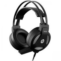 Headset hp gamer preto p2 h100 7qv34aa