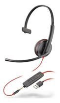 Headset HP POLY Usb-A E P2 Blackwire C3215 - 80S06A6