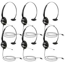 Headset Intelbras Mono THS 55 RJ9 - 6 Unidades Headset Intelbras Mono THS 55 RJ9 - 6 Unidades