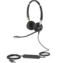 Headset Jabra 2400 II USB Duo com microfone com cancelamento de ruído
