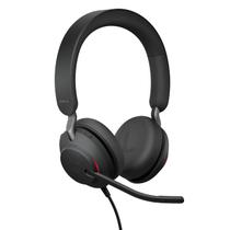 Headset Jabra Evolve2 40 SE com fio e cancelamento de ruído USB Headset Jabra Evolve2 40 SE com fio e cancelamento de ruído USB
