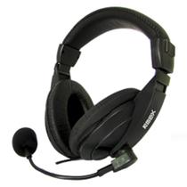 Headset K-mex ARS-7500 C/ Microfone Preto - KMEX