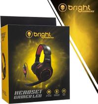 Headset led gamer bright - 468 - bright com come