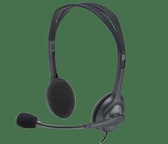 Headset Logitech C/Microfone H111 Preto P2/P3