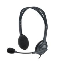 Headset Logitech com Microfone H111 P3 Headset Logitech com Microfone H111 P3