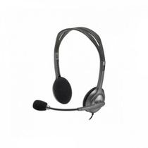 Headset Logitech H111 Cinza