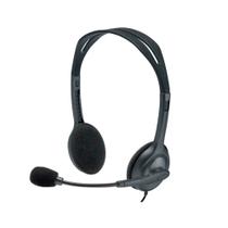 Headset Logitech H111 com Fio e Microfone GiratA³rio Bidirecional