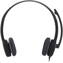 Headset Logitech H151 estéreo preto 3,5mm 981-000587