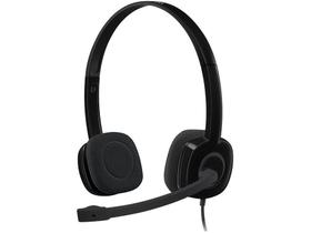 Headset Logitech H151 Preto Headset Logitech H151 Preto