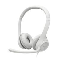 Headset Logitech H390 Branco USB com Microfone