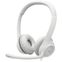 Headset Logitech H390 com USB para PC e Smartphone - Branco Headset Logitech H390 com USB para PC e Smartphone - Branco