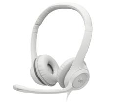 Headset Logitech H390 USB Branco - 981-001285