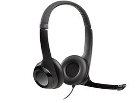 Headset Logitech H390 USB Preto - 981-000014 Headset Logitech H390 USB Preto - 981-000014