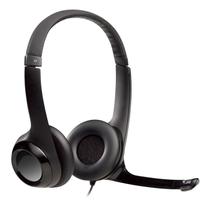 Headset Logitech H390 USB - Preto (981-000014) Headset Logitech H390 USB - Preto (981-000014)