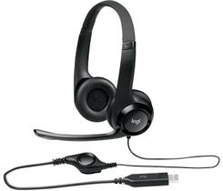 Headset Logitech H390 USB Preto