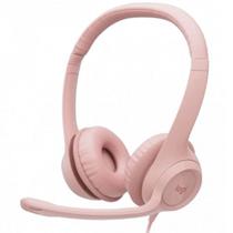 Headset Logitech H390 USB Rosa 981-001280