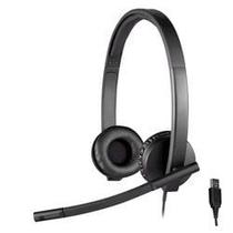 Headset Logitech H570E 981-000574 USB - Preto Headset Logitech H570E 981-000574 USB - Preto