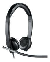 Headset Logitech H650e Usb - Preto (981-000513) Cor:Preto Headset Logitech H650e Usb - Preto (981-000513) Cor:Preto