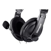 Headset Maxprint Profissional 6011444, Com Microfone, P2, Preto