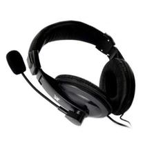 Headset Maxprint Profissional Com Microfone P2 Preto