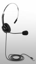 Headset Monoauricular com Microfone Flexível RJ9