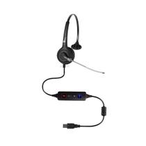 Headset MonoAuricular FP 360 USB Top Use com Tubo de Voz Removível