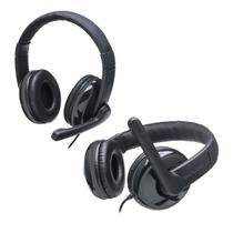 Headset Multi Pro Preto P2 + P3 Cabo Longo 2,10m Confortável