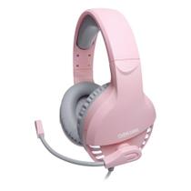 Headset Oex Gamer Pink Fox Hs414 Surround 7.1