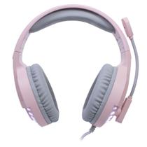 Headset Oex Gamer Pink Fox Hs414 Surround 7.1