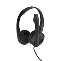 Headset Office com Microfone Fortrek HBS102 USB Preto Headset Office com Microfone Fortrek HBS102 USB Preto