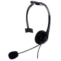 Headset Office Fortrek FK731A, USB, Driver 30mm, Preto - 81481