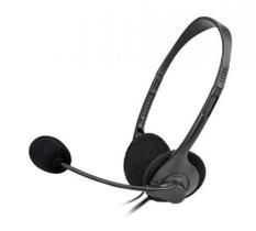 Headset office slim estereo driver 40 mm cabo 2m preto letron74419