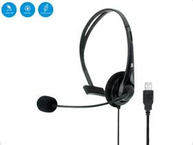Headset Office USB com Microfone - Ideal para Telefone e Computador, Chipsce 015-0101 Headset Office USB com Microfone - Ideal para Telefone e Computador, Chipsce 015-0101