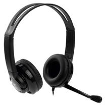 Headset PH-120BK C3Tech Conector 2x P2 3.5mm Circumaural, Microfone Omnidirecional, Estéreo, Integrado Ajustável - Preto Headset PH-120BK C3Tech Conector 2x P2 3.5mm Circumaural, Microfone Omnidirecional, Estéreo, Integrado Ajustável - Preto