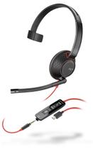 Headset Plantronics Blackwire C-5210 Com fio USB-A/P3