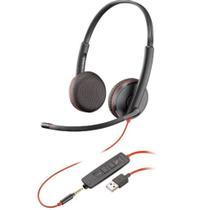 Headset Plantronics Estéreo C3225 Usb 209747-101