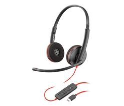 Headset POLY Blackwire 3220 Estéreo USB-C para Computador