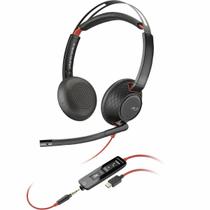 Headset POLY Blackwire 5220 Estéreo USB-C com Fio Headset POLY Blackwire 5220 Estéreo USB-C com Fio