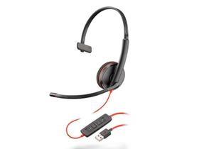 Headset poly blackwire c3210, mono, usb a - 209744-101